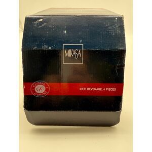 Mikasa Global Cuisine Iced Beverage glasses Set of 4